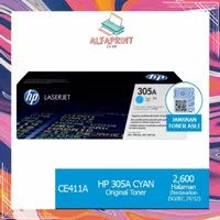 HP Laserjet 305A Cyan Original Tinta Toner Cartridge