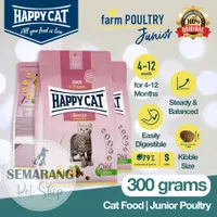 Cat Food HAPPY CAT Junior Poultry 300gr | Makanan Anak Kucing Kitten