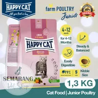 Cat Food HAPPY CAT Junior Poultry 1,3kg | Makanan Anak Kucing Kitten