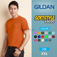 KAOS POLOS GILDAN 63000 Softstyle ( COLOR, SIZE 2XL ) PART 2