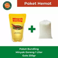 PAKET BUNDLING - Minyak Goreng + Gula Pasir 250gr