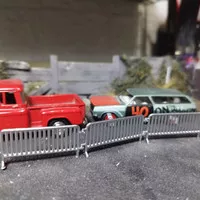 Crowd Barrier - Pagar Pembatas Skala 1/64 1/87 Aksesoris Diorama