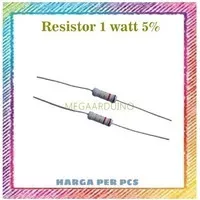 Resistor Dip 12R 12 ohm 1W 12 R 1 watt 5%