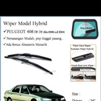 Wiper kaca Depan mobil Peugeot 406 D9 CARALL Hybrid 24-22