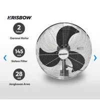 Krisbow Industrial Fan 20 inc Kipas Angin Dinding Industrial Besi