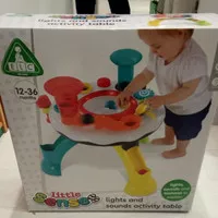 Elc light and sound activity table baru original packing rapi