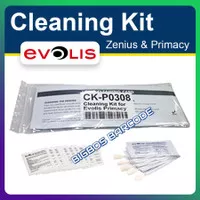 CLEANING KIT ID CARD PRINTER EVOLIS PRIMACY ( PN : CK-P0308 ) ORIGINAL