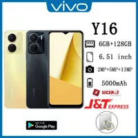 HP Vivo Y16 ram 6/128G 4G LET Smartphone 48mp kamera hd 6.51-inch COD
