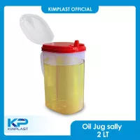 KIMPLAST  Oil Jug Sally 2 Liter/ Tempat Minyak/ Wadah Minyak Plastik