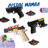 Mainan Pistol Mamba / Pistol Peluru Plastik / Mainan Pistol Anak