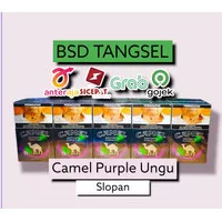 Rokok CAMEL PURPLE/ACTIVATE PURPLE MINT 20 | Slop Slopan 10 Bungkus