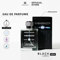 Ambassador eau de parfum black label - 120 ml