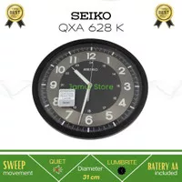 Jam Dinding Seiko QXA628K - Black Lumibrite