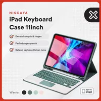 Smart Keyboard Wireless Case Niscaya iPad Pro 11 with Pencil Holder