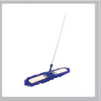 Lobby Duster 90 CM Komplit | Lobby Duster Biru Gagang Panjang Kain Pel