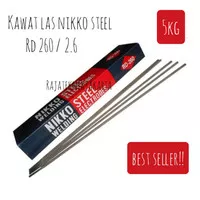 Kawat Las Nikko Steel RD260 2.6mm 5kg / RD 260 2.6 mm 5kg