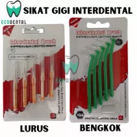 Interdental Brush Sikat Gigi Interdental Ortho Pembersih Celah Gigi