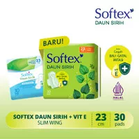 Softex Daun Sirih + Vitamin E Jumbo Pack 23Cm isi 30 pads