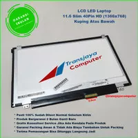 Layar LED LCD Laptop Acer Aspire One 725 Acer Aspire One 756 11.6 Slim