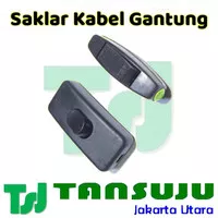 Saklar Gantung 1 Tombol On Off Bedside Switch Saklar Kabel Gantung