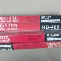 kawat las listrik nikko stell 2,6mm x330mm - kawat las rd 460 1kg