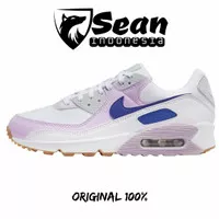 Nike Air Max 90 White Pink Blue Women Original 100%