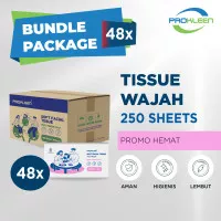 [BUNDLE-BOX] SOFT Facial Tissue PROKLEEN Tisu Wajah Tebal Lembut