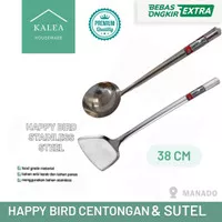 SUTEL & CENTONGAN HAPPY BIRD STAINLESS STEEL 38 CM