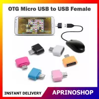 OTG Micro to USB Female non Kabel Converter Konektor Micro USB to USB