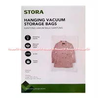 Stora Easy Living Hanging Vacuum 2bags Plastik Panjang Lemari Baju