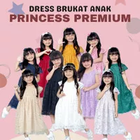 PREMIUM DRESS BRUKAT ANAK PRINCESS 0-9 TAHUN PAUD SD