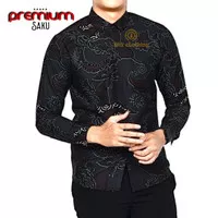 Baju Batik Kemeja Pria Slimfit CB 253 - Slim Fit Keren