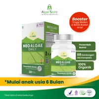 NEOALGAE Spirulina Superfood - ASLI Indonesia isi 60 Kapsul x 500mg