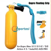 Gopro Floating Hand Grip Bobber Mengapung Di Air Diving Snorkeling