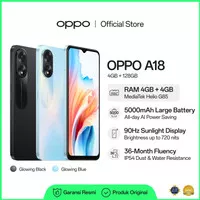 OPPO A18 4GB/128GB Smartphone (Garansi Resmi)