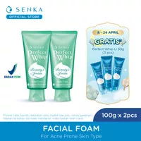 SENKA [Twinpack] Perfect Whip Acne Care Facial Foam 100 gr