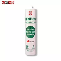 Lem Sealant Kaca/Silicone Sealant GRH Window Netral 270ml