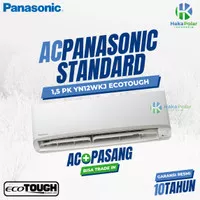 AC Panasonic 1,5 PK CS-YN12 Termasuk Pemasangan Split Standar EcoTough