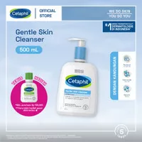 Cetaphil Gentle Skin Cleanser 500ml Sabun Pembersih Muka untuk Skin Care Cocok Untuk Segala Jenis Kulit