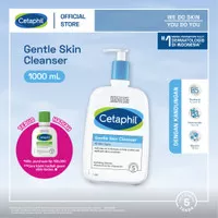 Cetaphil Gentle Skin Cleanser 1000ml Sabun Pembersih Muka untuk Skin Care Cocok Untuk Segala Jenis Kulit
