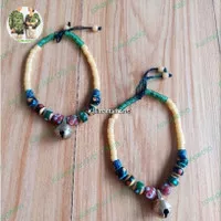 Gelang Kaki Tari Dayak Kalimantan / Gelang Kaki Lonceng