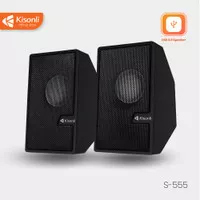 KISONLI - Speaker 2.0 Laptop / Komputer / PC / CPU - S555