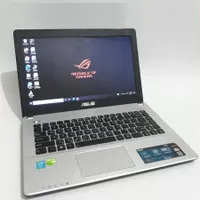 LAPTOP DOBEL VGA ASUS CORE I7 DUAL HARDIS RAM 16GB SSD 256GB NVDIA 2GB