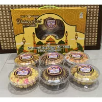 Parsel kue kering lebaran isi 6 Toples Hampers Idul Fitri Paket Parcel