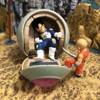 imagination dragon ball vol 4 vegeta krilin krillin