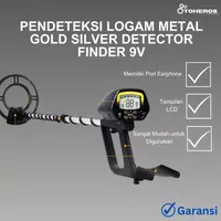 Detektor Emas Dalam Tanah Logam Metal Gold Silver Detector Finder 9V