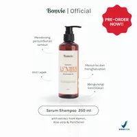 Bonvie Serum Shampoo Anti Lepek Kemiri 250ml | SLS & Paraben Free