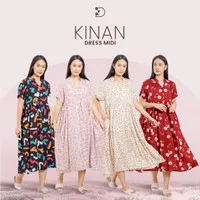 Midi Dress Rempel Busui Friendly - Dydlabel - Kinan - Rayon Fit to XL
