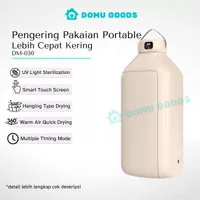 DOMU Pengering Pakaian / Electric Clothes Dryer / Mesin Pengering Pakaian Portabel / Pengering Otomatis Untuk Pakaian / Alat Pengering Baju / Super Dryer / Pengering Pakaian Daya Rendah Cepat Kering Portabel 