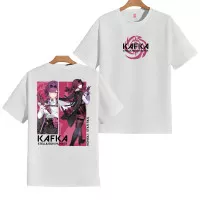 Kaos Distro Premium Motif Honkai Star Rail Karakter Kafka Baju Atasan Pria Wanita 100% Cotton Combed 24s Premium